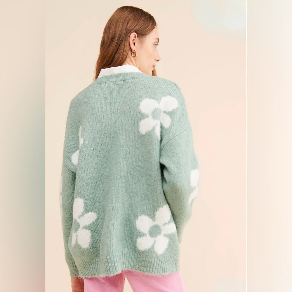 Anthropology Little Lies Daisy Knitted Sweater - Picture 4 of 13